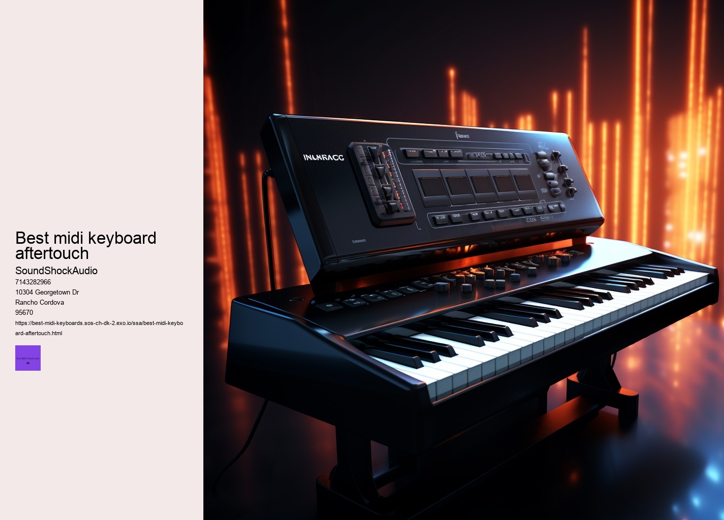 best midi keyboard aftertouch