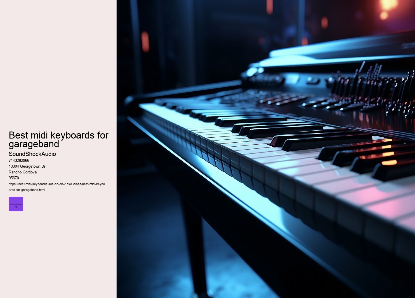 best midi keyboards for garageband